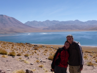 Laguna auf 4800 m San Pedro de Atacama Chile